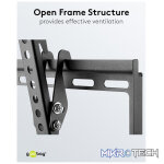 Goobay TV Wall Mount Basic Tilt for TVs from 37" to 70" - Image 5