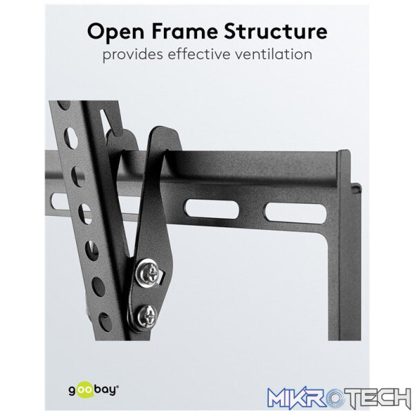 Goobay TV Wall Mount Basic Tilt for TVs from 37" to 70" - Image 5