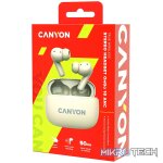 CANYON headset OnGo TWS-10 ANC+ENC Beige - Image 9