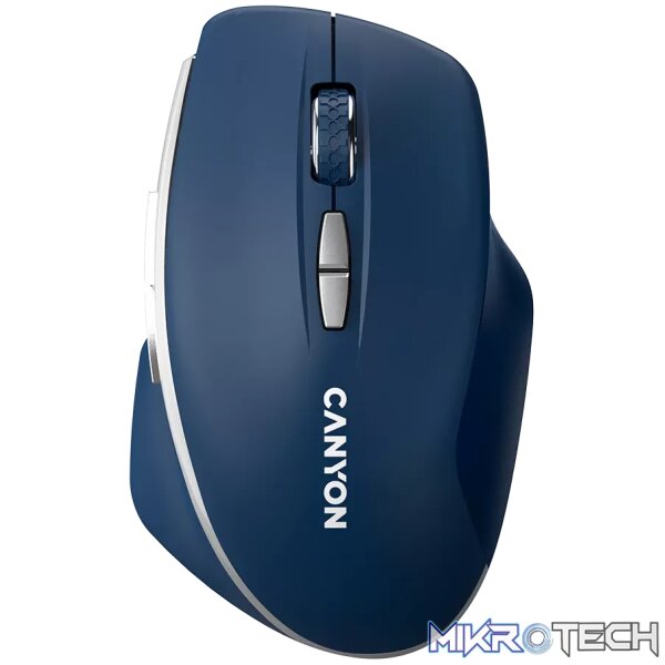 240111150015421043 CANYON mouse MW-21 BlueLED 7buttons Wireless Blue - Image 1