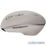 CANYON mouse MW-21 BlueLED 7buttons Wireless Cosmic Latte - Image 2