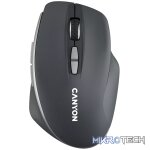 CANYON mouse MW-21 BlueLED 7buttons Wireless Dark Grey
