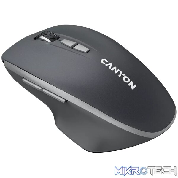 CANYON mouse MW-21 BlueLED 7buttons Wireless Dark Grey - Image 4