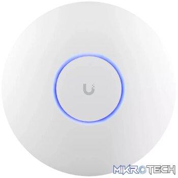 UBIQUITI U7-PRO Ceiling-mount WiFi 7 AP with 6 GHz support, 2.5 GbE uplink, and 9.3 Gbps over-the-air speed, 140 m² (1,500 ft²) coverage