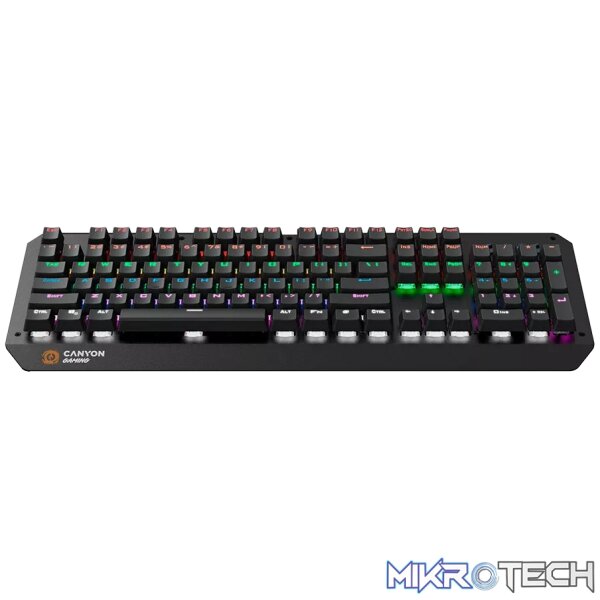 CANYON keyboard Hazard GK-6 RGB US Wired Black - Image 2