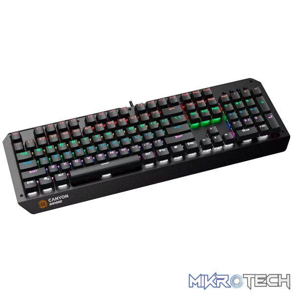 CANYON keyboard Hazard GK-6 RGB US Wired Black - Image 4