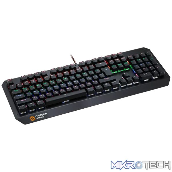 CANYON keyboard Hazard GK-6 RGB US Wired Black - Image 5