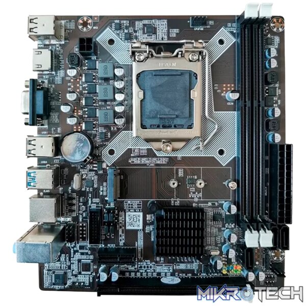 240228080026424964 Arktek Intel H81 Chipset, Socket LGA1150, Dual Channel DDR3, Integrated Intel Graphics,2 x DDR3 Slots, Realtek 10/100/1000 Gigabit LAN, Realtek Audio - Image 1