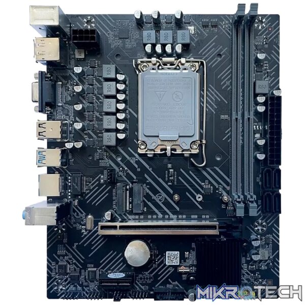 240228170014717543 Arktek H610M Intel Chipset LGA1700 Dual Channel DDR4 - Supports Intel® Socket LGA1700 Core™I9/ i7/ i5/ i3 processors - Image 1
