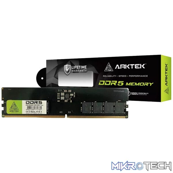 240301081318649223 Arktek DDR5 16GB PC4800 CL36 1.35V Long Dimm for Desktop PC - Image 1