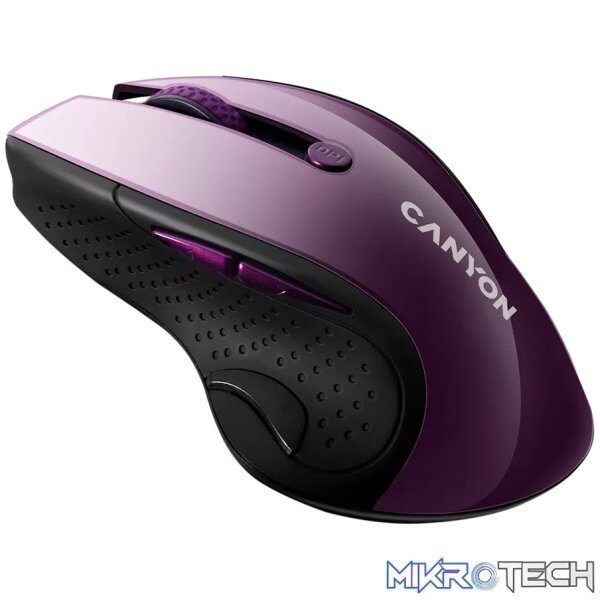 CANYON mouse MW-01 BlueLED Wireless Purple - Image 2