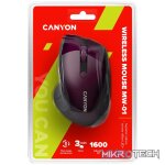 CANYON mouse MW-01 BlueLED Wireless Purple - Image 4