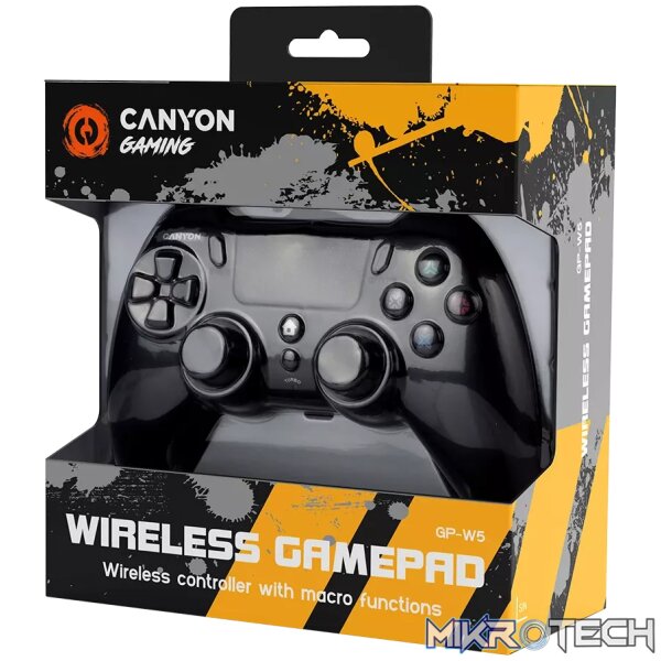 CANYON gamepad GP-W5 PS4 Wireless Black - Image 4