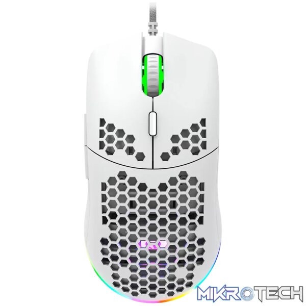 240625140013949935 CANYON mouse Puncher GM-11 RGB 7buttons Wired White - Image 1