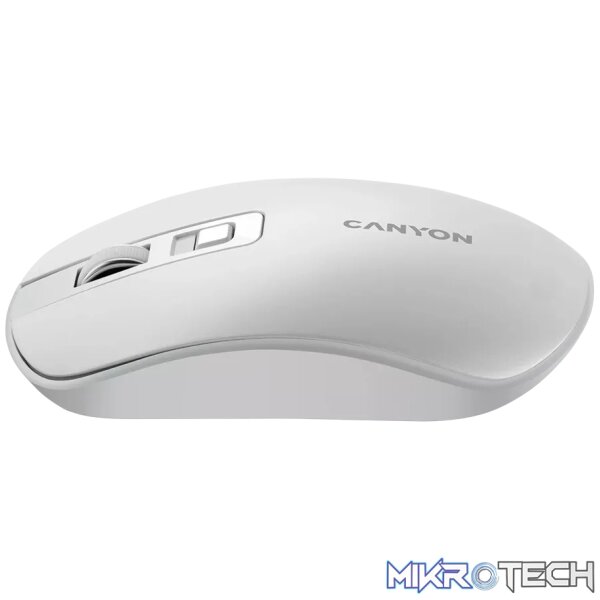 CANYON mouse MW-18 Wireless Charge Pearl White - Image 2