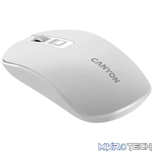 CANYON mouse MW-18 Wireless Charge Pearl White - Image 4