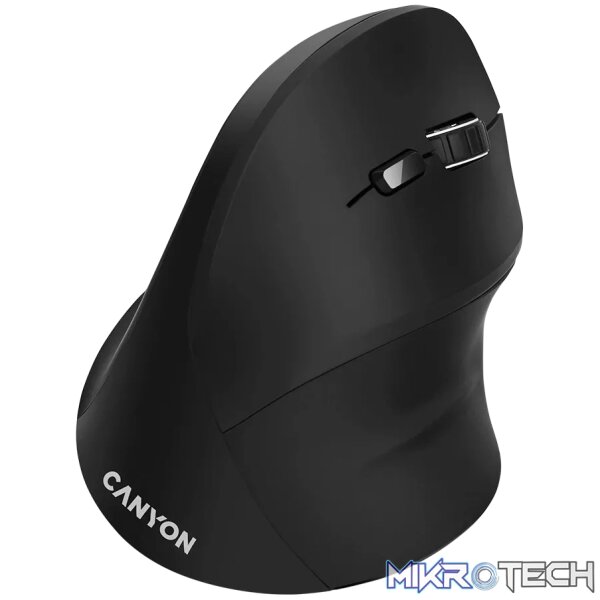 240627140013950441 CANYON mouse MW-16 Vertical Wireless Black - Image 1
