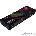 LORGAR Azar 514, Wired mechanical gaming keyboard, RGB backlight, 1680000 colour variations, 18 modes, keys number: 104, 50M clicks, linear dream switches, spring cable up to 3.4m, ABS plastic+metal, magnetic cover, 450*136*39mm, 1.17kg, black, EN layout - Image 8
