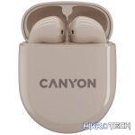 CANYON headset TWS-6 Beige
