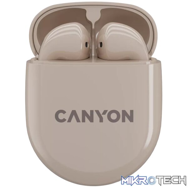 240903120011076666 CANYON headset TWS-6 Beige - Image 1