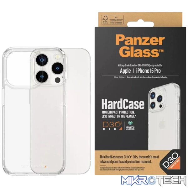 240906080009037836 PanzerGlass HardCase with D3O iPhone 15 Pro - Image 1