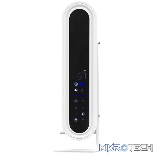 AENO Air Purifier AP2S, Wi-Fi, UV lamp, ionization, Tvoc sensor, CADR 420 m³/h, 50 m2, carbon filter + Hepa H13, wall mounting - Image 2