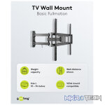 Goobay TV wall mount Basic FULLMOTION (L) for TVs from 37" to 70" - Image 8