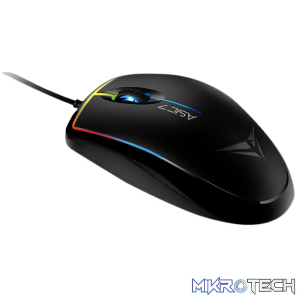 Alcatroz Asic 7 RGB FX Wired USB Mouse - Black - Image 2