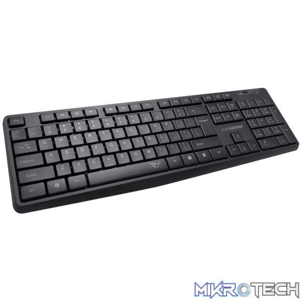 Alcatroz Silent USB Wired Keyboard - Image 2