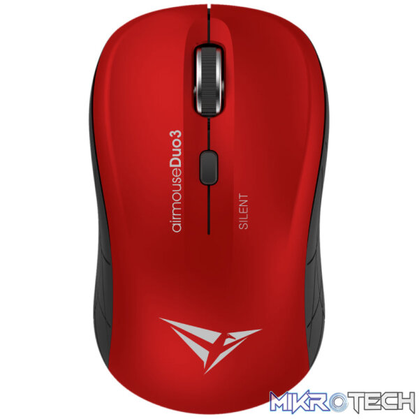 Alcatroz Airmouse Duo 3 Silent Wireless and Bluetooth Mouse - Black - Image 5
