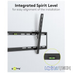 Goobay TV Wall Mount Basic Tilt for TVs from 43" to 100" - Image 3