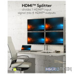 Goobay HDMI Splitter 1 to 4 (4K @ 30 Hz) - Image 7
