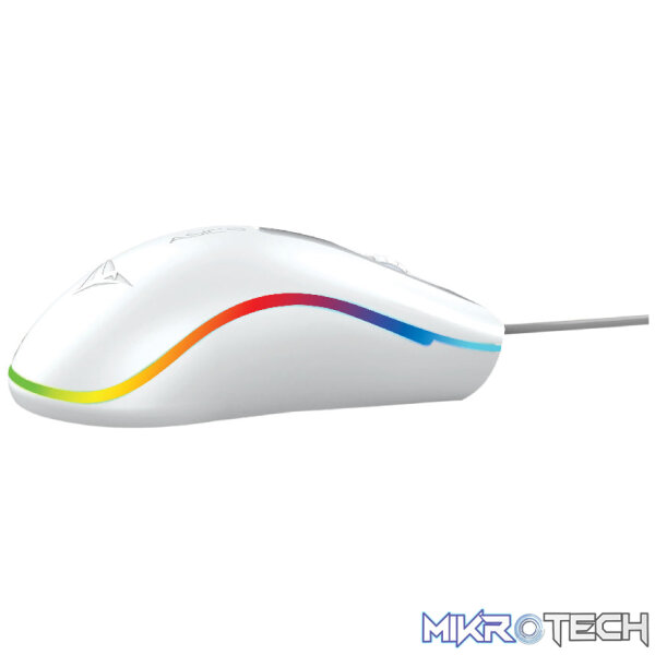 Alcatroz Asic 9 RGB FX Wired USB Mouse - White - Image 6