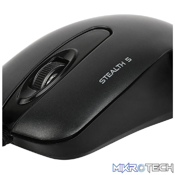 Alcatroz Stealth 5 USB Mouse - Metallic Red - Image 3