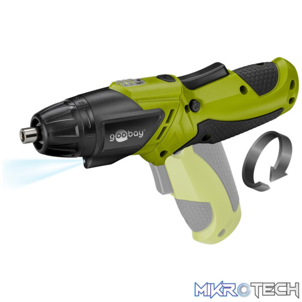 Goobay Mini Cordless Screwdriver 3.6 V with LED Light - Image 6