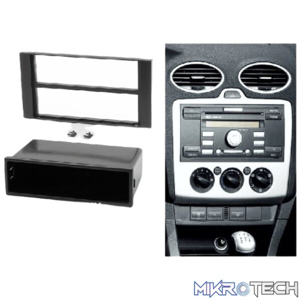 39-089-r Ford Focus/Fiesta 2008 Double Din Trimplate - Image 1
