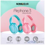 SonicGear Airphone 3 Bluetooth Headset - Black/Blue - Image 5