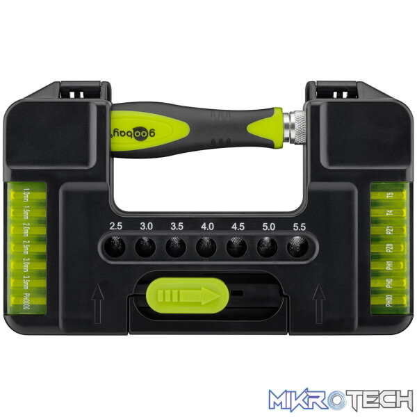 Goobay 37-Piece Precision Screwdriver Set - Image 4