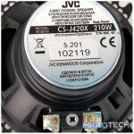 JVC CS-J420X 210W 2-Way 4" Speakers - Image 2
