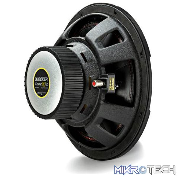 Kicker 44CWCS124 12" CompC 4-ohm Series Subwoofer - Image 2