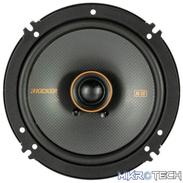 Kicker 47KSC6504 SPK6 6.5" KS Series Coaxial 100RMS Speakers - Image 2