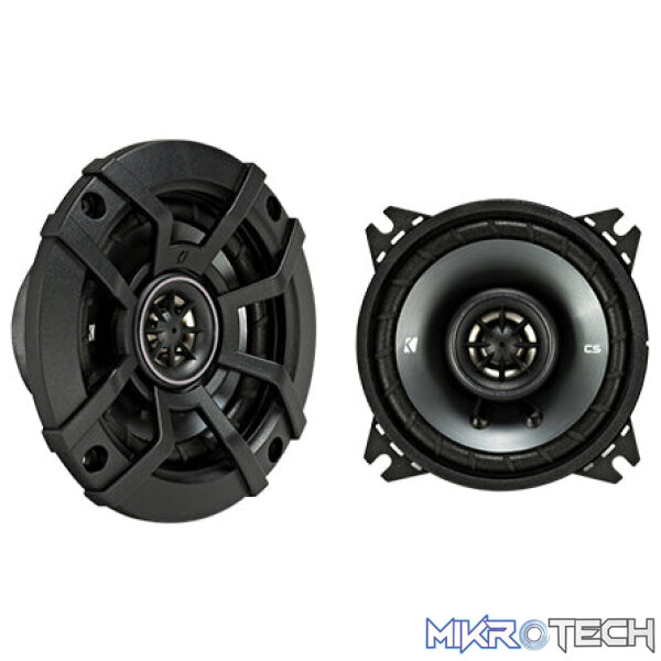480x360-left Kicker CS Series CSC44 4" 50 RMS Coaxial Speakers - Image 1