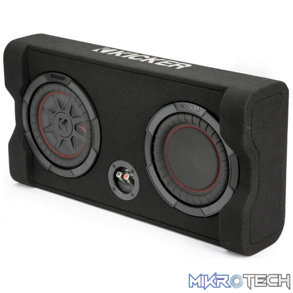 48TRTP82 Kicker 48TRTP82 Boxed8 8" SlimSub+Passive Cone 300RMS Subwoofer - Image 1