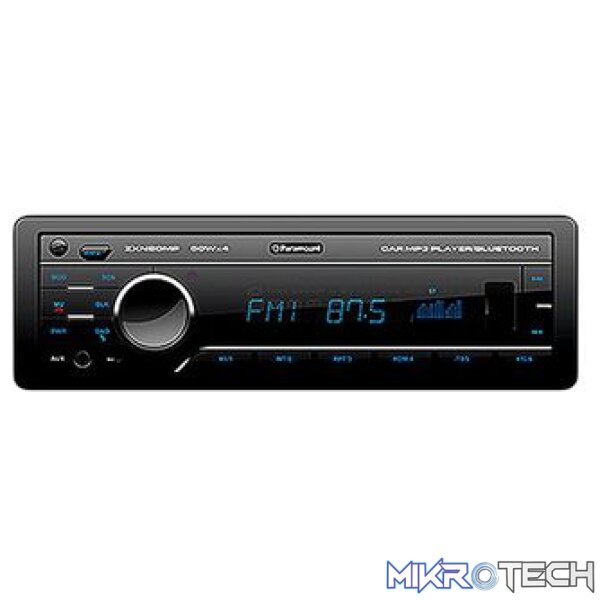 49486652-1-pdpxl Paramount ZXN20MP Bluetooth / USB / AUX / SD Digital Single Din Media Player - Image 1