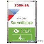 TOSHIBA Surveillance S300 3.5 Inch Internal Hard Disk Drive