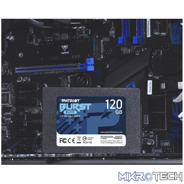 Patriot Burst Elite 240GB 2.5" SATA III SSD - Image 10