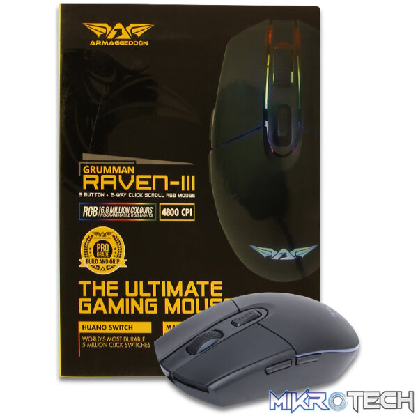 Armaggeddon RAVEN III Gaming Mouse - Image 9