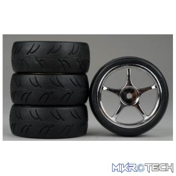 5-Spoke Chrome Wheel U-Groove (4)