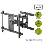 Goobay TV wall mount Basic FULLMOTION (XL) for TVs from 43" to 100" - Image 2