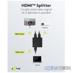 Goobay HDMI Splitter 1 to 2 (4K @ 30 Hz) - Image 6